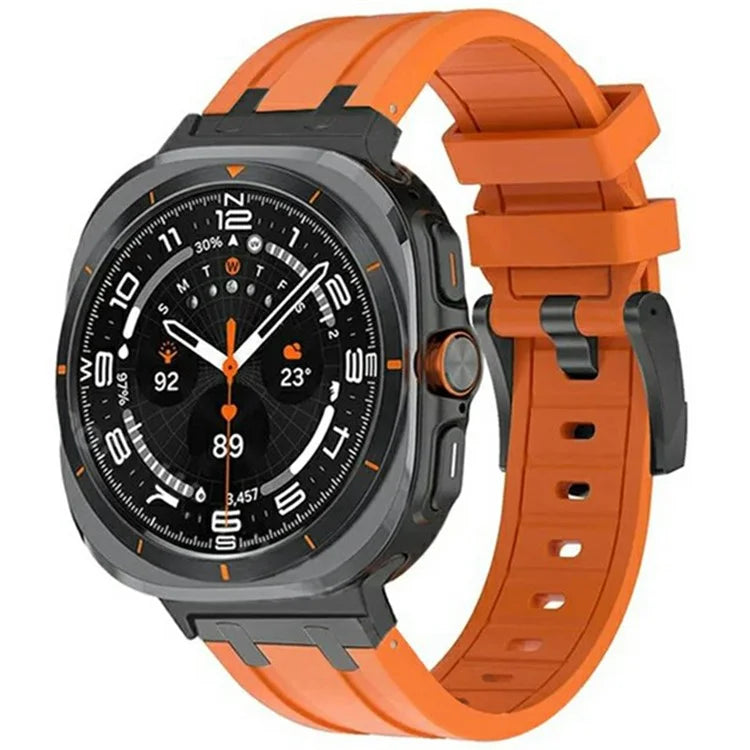 For Samsung Galaxy Watch Ultra 47mm Watch Strap Replacement Silicone Watch Band