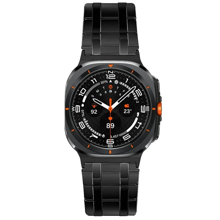 For Samsung Galaxy Watch Ultra 47mm Watch Band Magnetic Stainless Steel Replacement Strap