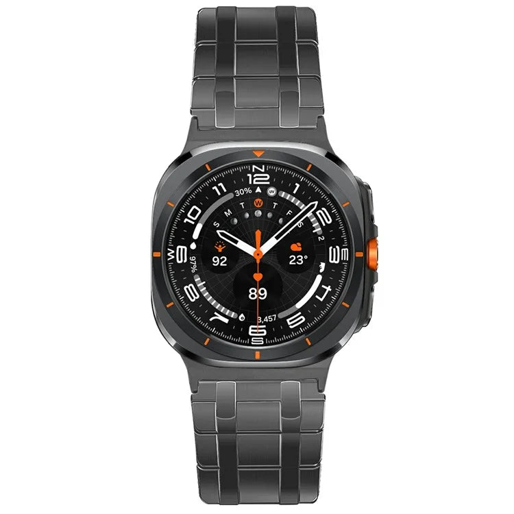 For Samsung Galaxy Watch Ultra 47mm Watch Band Magnetic Stainless Steel Replacement Strap