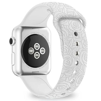 Silicone Strap for Apple Watch Series 10 42mm  /  9 8 7 41mm  /  SE (2023) SE (2022) SE 6 5 4 40mm  /  3 2 1 38mm
