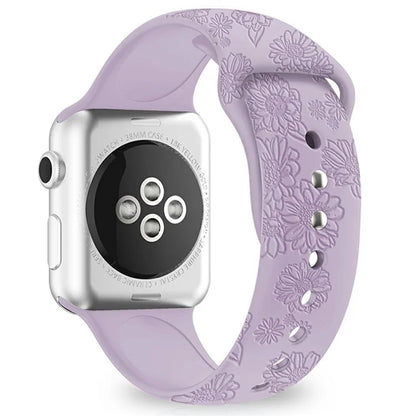 Silicone Strap for Apple Watch Series 10 42mm  /  9 8 7 41mm  /  SE (2023) SE (2022) SE 6 5 4 40mm  /  3 2 1 38mm