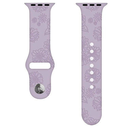 Silicone Strap for Apple Watch Series 10 42mm  /  9 8 7 41mm  /  SE (2023) SE (2022) SE 6 5 4 40mm  /  3 2 1 38mm