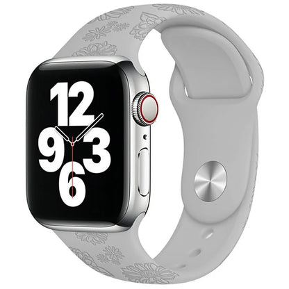 Silicone Strap for Apple Watch Series 10 42mm  /  9 8 7 41mm  /  SE (2023) SE (2022) SE 6 5 4 40mm  /  3 2 1 38mm