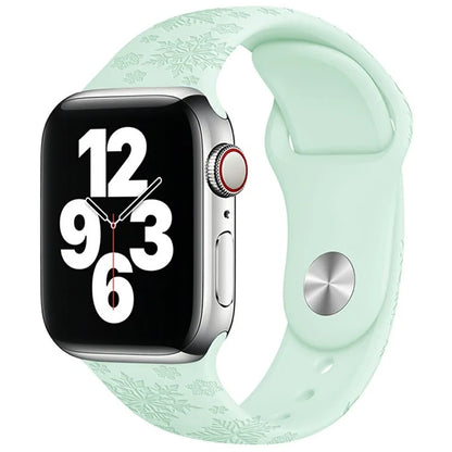 Silicone Strap for Apple Watch Series 10 42mm  /  9 8 7 41mm  /  SE (2023) SE (2022) SE 6 5 4 40mm  /  3 2 1 38mm