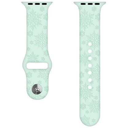 Silicone Strap for Apple Watch Series 10 42mm  /  9 8 7 41mm  /  SE (2023) SE (2022) SE 6 5 4 40mm  /  3 2 1 38mm