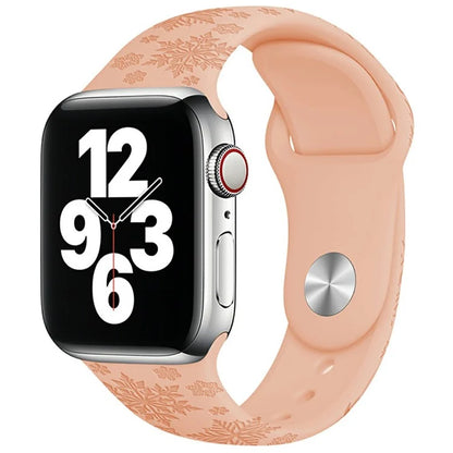 Silicone Strap for Apple Watch Series 10 42mm  /  9 8 7 41mm  /  SE (2023) SE (2022) SE 6 5 4 40mm  /  3 2 1 38mm