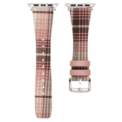 Plaid Woolen Strap for Apple Watch Series 10 46mm / Ultra 2 Ultra 49mm / Series 9 8 7 45mm / SE (2023) SE (2022) SE 6 5 4 44mm / 3 2 1 42mm