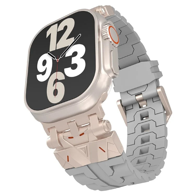 Silicone Strap for Apple Watch Series 10 46mm / Ultra 2 Ultra 49mm / Series 9 8 7 45mm / SE (2023) SE (2022) SE 6 5 4 44mm / 3 2 1 42mm