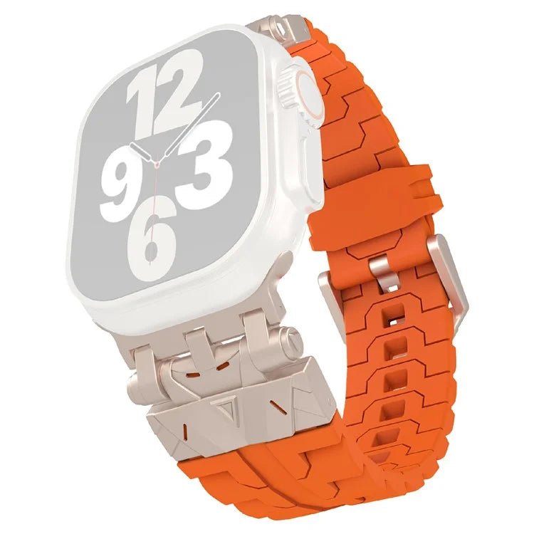 Silicone Strap for Apple Watch Series 10 46mm / Ultra 2 Ultra 49mm / Series 9 8 7 45mm / SE (2023) SE (2022) SE 6 5 4 44mm / 3 2 1 42mm