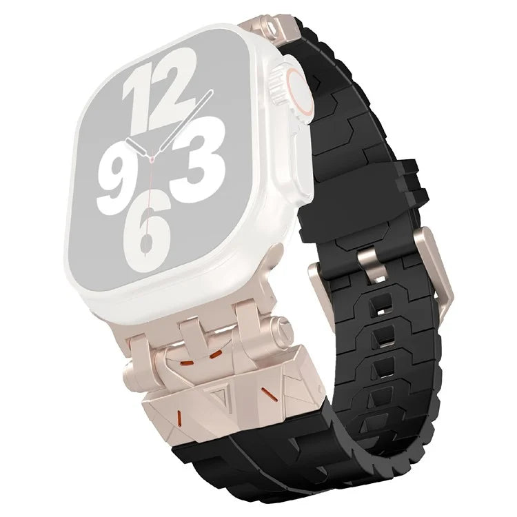 Silicone Strap for Apple Watch Series 10 46mm / Ultra 2 Ultra 49mm / Series 9 8 7 45mm / SE (2023) SE (2022) SE 6 5 4 44mm / 3 2 1 42mm