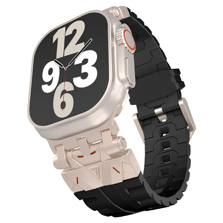 Silicone Strap for Apple Watch Series 10 46mm / Ultra 2 Ultra 49mm / Series 9 8 7 45mm / SE (2023) SE (2022) SE 6 5 4 44mm / 3 2 1 42mm