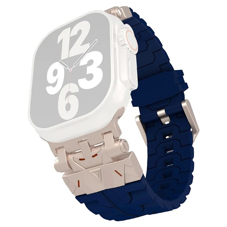 Silicone Strap for Apple Watch Series 10 46mm / Ultra 2 Ultra 49mm / Series 9 8 7 45mm / SE (2023) SE (2022) SE 6 5 4 44mm / 3 2 1 42mm