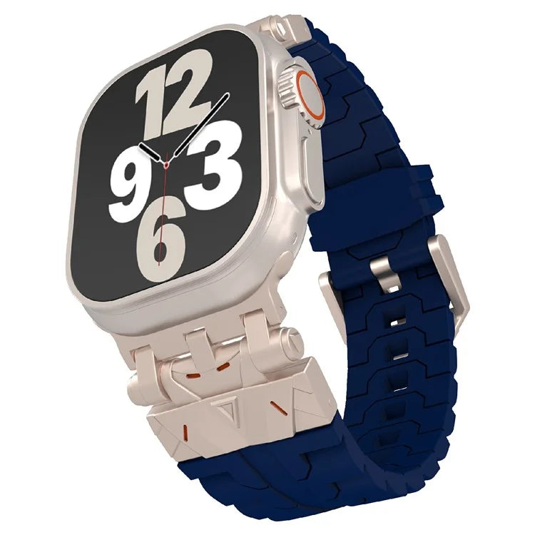 Silicone Strap for Apple Watch Series 10 46mm / Ultra 2 Ultra 49mm / Series 9 8 7 45mm / SE (2023) SE (2022) SE 6 5 4 44mm / 3 2 1 42mm