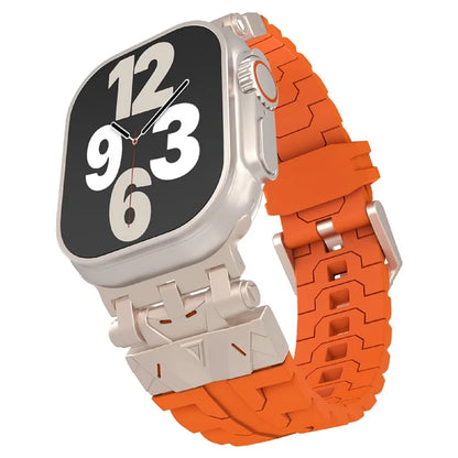 Silicone Strap for Apple Watch Series 10 42mm  /  9 8 7 41mm  /  SE (2023) SE (2022) SE 6 5 4 40mm  /  3 2 1 38mm