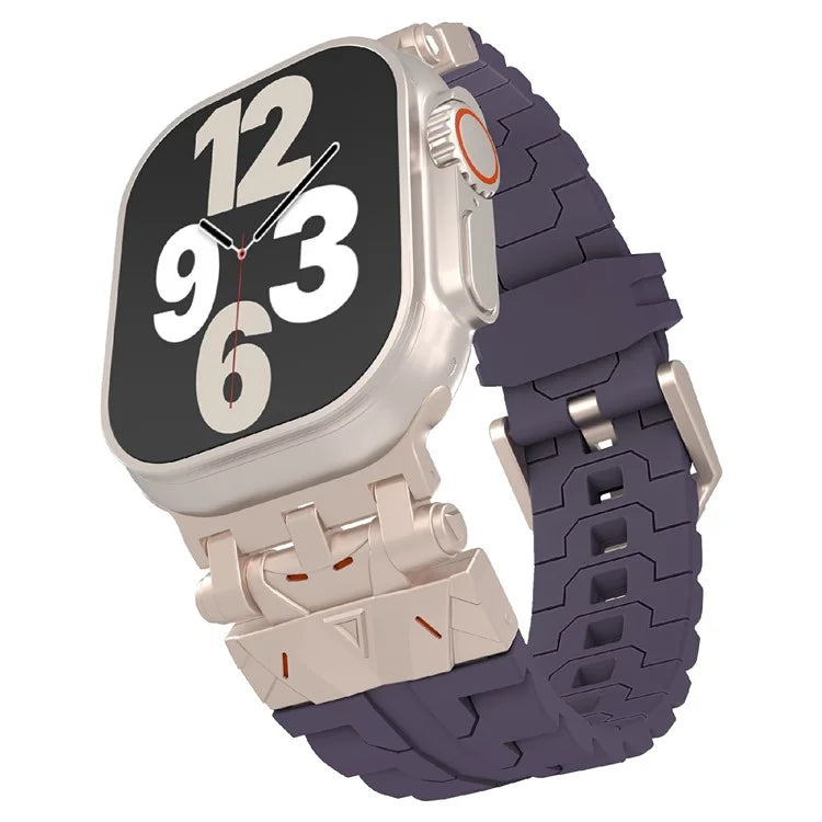 Silicone Strap for Apple Watch Series 10 42mm  /  9 8 7 41mm  /  SE (2023) SE (2022) SE 6 5 4 40mm  /  3 2 1 38mm