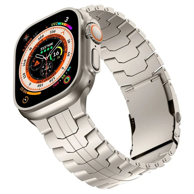 Titanium Alloy Watch Strap for Apple Watch Series 10 42mm  /  9 8 7 41mm  /  SE (2023) SE (2022) SE 6 5 4 40mm  /  3 2 1 38mm