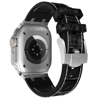Silicone Band for Apple Watch Series 10 46mm / Ultra 2 Ultra 49mm / Series 9 8 7 45mm / SE (2023) SE (2022) SE 6 5 4 44mm / 3 2 1 42mm