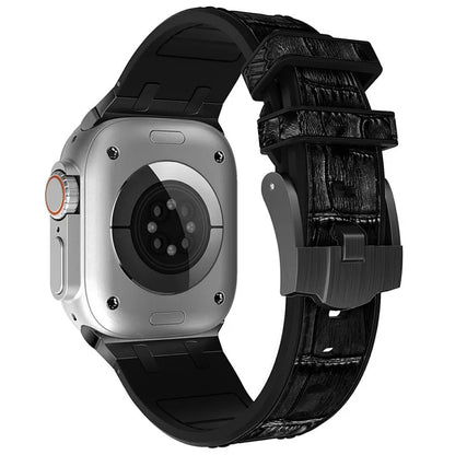 Silicone Band for Apple Watch Series 10 46mm / Ultra 2 Ultra 49mm / Series 9 8 7 45mm / SE (2023) SE (2022) SE 6 5 4 44mm / 3 2 1 42mm