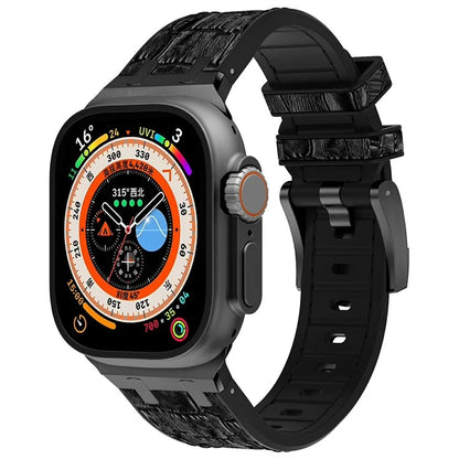 Silicone Band for Apple Watch Series 10 46mm / Ultra 2 Ultra 49mm / Series 9 8 7 45mm / SE (2023) SE (2022) SE 6 5 4 44mm / 3 2 1 42mm