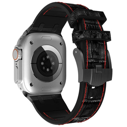 Silicone Band for Apple Watch Series 10 46mm / Ultra 2 Ultra 49mm / Series 9 8 7 45mm / SE (2023) SE (2022) SE 6 5 4 44mm / 3 2 1 42mm