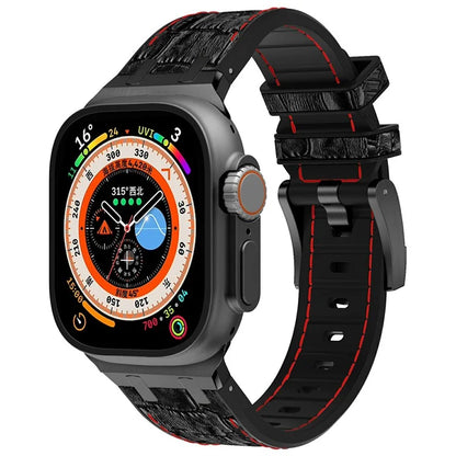 Silicone Band for Apple Watch Series 10 46mm / Ultra 2 Ultra 49mm / Series 9 8 7 45mm / SE (2023) SE (2022) SE 6 5 4 44mm / 3 2 1 42mm