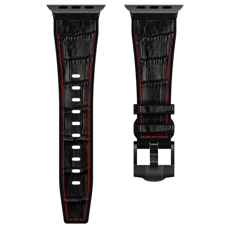 Silicone Band for Apple Watch Series 10 46mm / Ultra 2 Ultra 49mm / Series 9 8 7 45mm / SE (2023) SE (2022) SE 6 5 4 44mm / 3 2 1 42mm