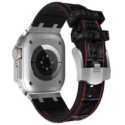 Silicone Band for Apple Watch Series 10 46mm / Ultra 2 Ultra 49mm / Series 9 8 7 45mm / SE (2023) SE (2022) SE 6 5 4 44mm / 3 2 1 42mm