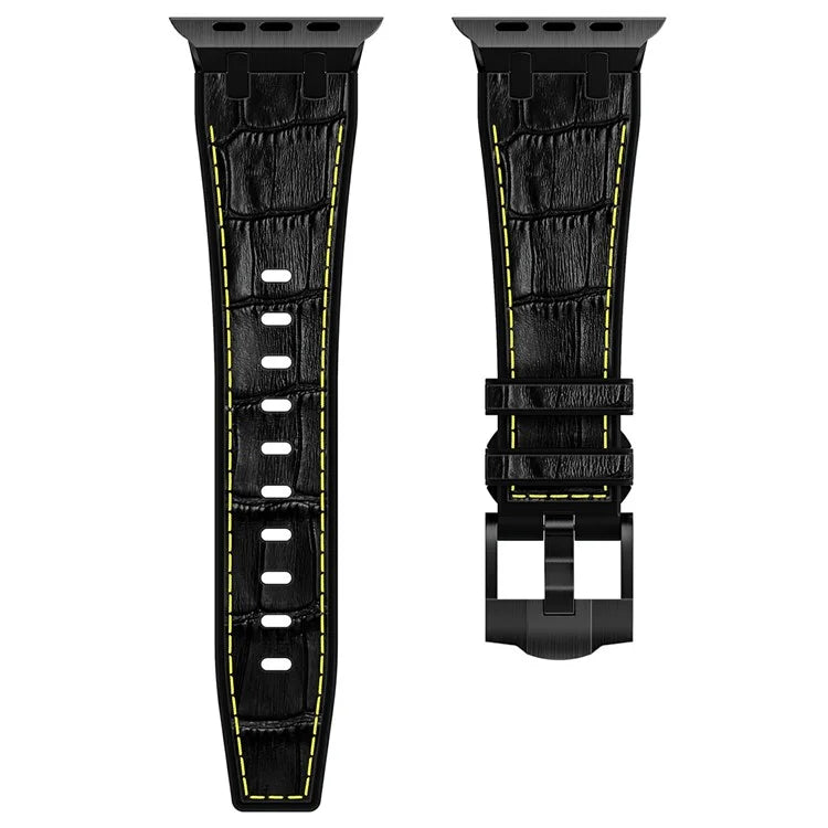 Silicone Band for Apple Watch Series 10 46mm / Ultra 2 Ultra 49mm / Series 9 8 7 45mm / SE (2023) SE (2022) SE 6 5 4 44mm / 3 2 1 42mm