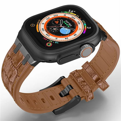 Silicone Band for Apple Watch Series 10 46mm / Ultra 2 Ultra 49mm / Series 9 8 7 45mm / SE (2023) SE (2022) SE 6 5 4 44mm / 3 2 1 42mm