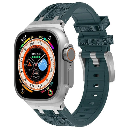 Silicone Band for Apple Watch Series 10 46mm / Ultra 2 Ultra 49mm / Series 9 8 7 45mm / SE (2023) SE (2022) SE 6 5 4 44mm / 3 2 1 42mm