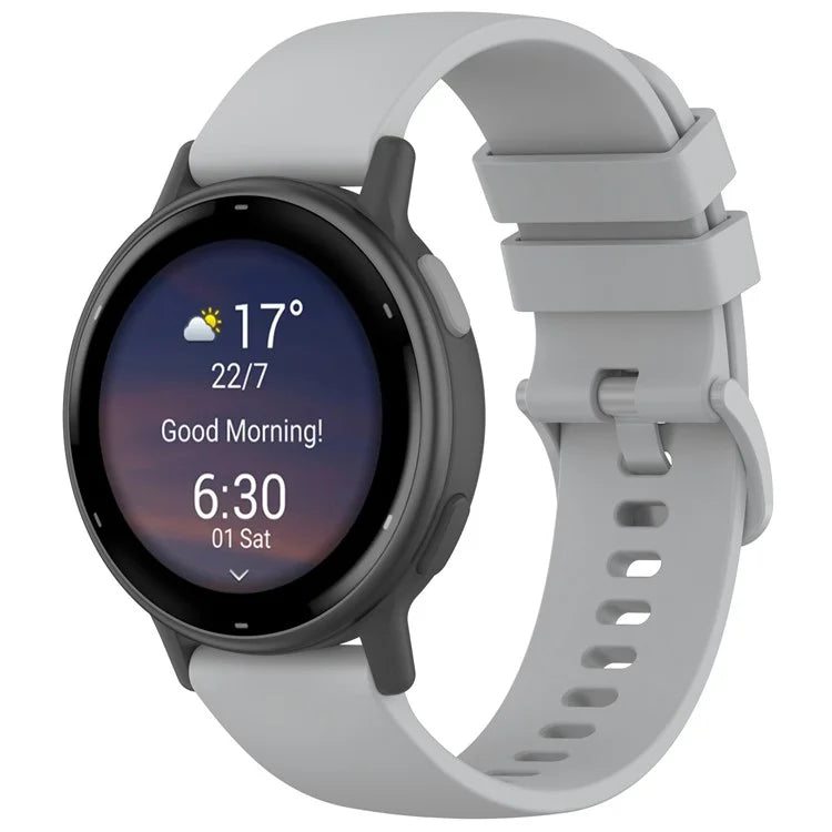 For Garmin vivoactive 5 Silicone Watch Band 20mm Quick Release Replacement Strap
