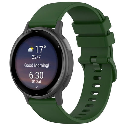 For Garmin vivoactive 5 Silicone Watch Band 20mm Quick Release Replacement Strap