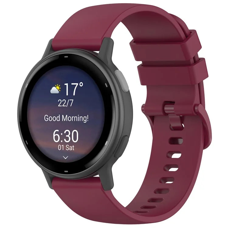 For Garmin Forerunner 265 / Forerunner 255 Silicone Watch Band 22mm Quick Release Replacement Strap