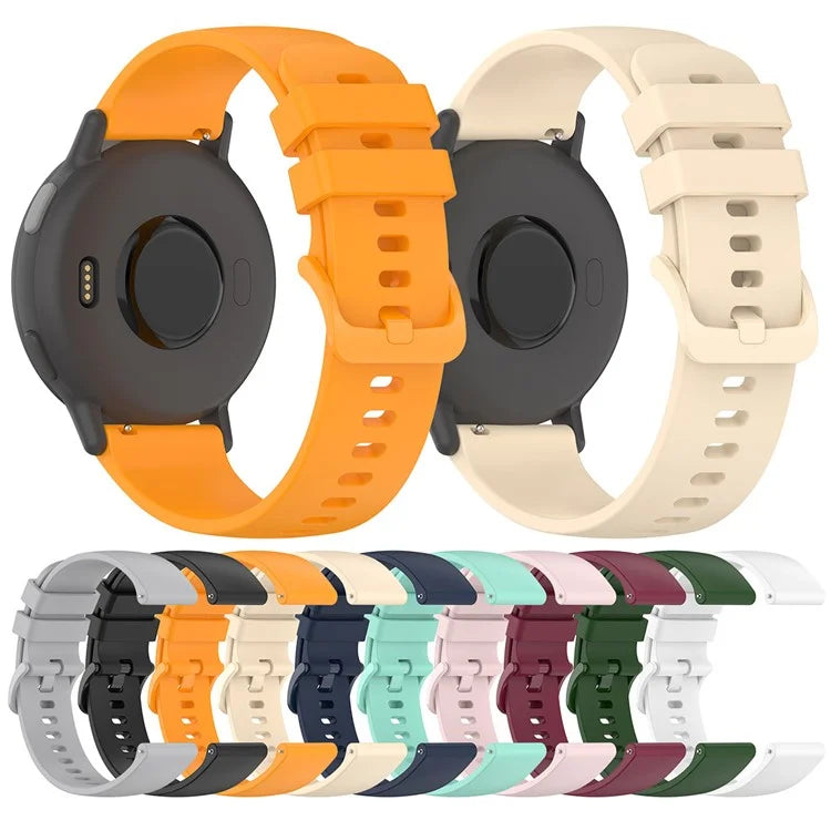 For Garmin Forerunner 265 / Forerunner 255 Silicone Watch Band 22mm Quick Release Replacement Strap