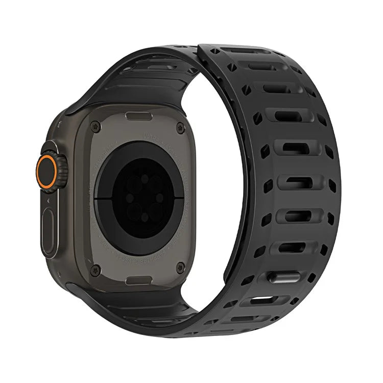 DUX DUCIS For Apple Watch Series 10 46mm / Ultra 2 Ultra 49mm / 9 8 7 45mm / SE (2023) SE (2022) SE 6 5 4 44mm / 3 2 1 42mm Silicone Strap