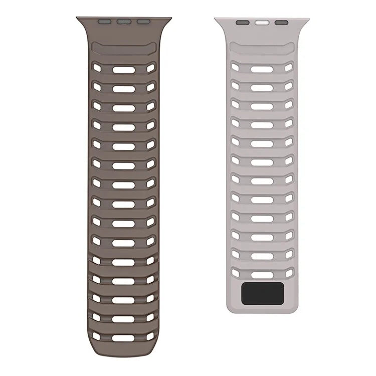 DUX DUCIS For Apple Watch Series 10 46mm / Ultra 2 Ultra 49mm / 9 8 7 45mm / SE (2023) SE (2022) SE 6 5 4 44mm / 3 2 1 42mm Silicone Strap