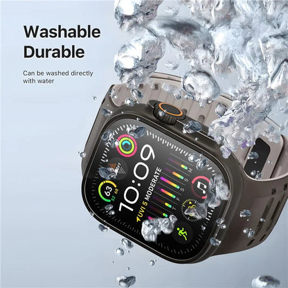DUX DUCIS For Apple Watch Series 10 46mm / Ultra 2 Ultra 49mm / 9 8 7 45mm / SE (2023) SE (2022) SE 6 5 4 44mm / 3 2 1 42mm Silicone Strap