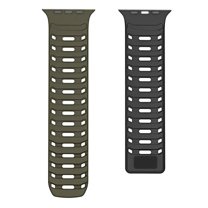 DUX DUCIS For Apple Watch Series 10 46mm / Ultra 2 Ultra 49mm / 9 8 7 45mm / SE (2023) SE (2022) SE 6 5 4 44mm / 3 2 1 42mm Silicone Strap