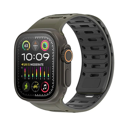 DUX DUCIS For Apple Watch Series 10 46mm / Ultra 2 Ultra 49mm / 9 8 7 45mm / SE (2023) SE (2022) SE 6 5 4 44mm / 3 2 1 42mm Silicone Strap