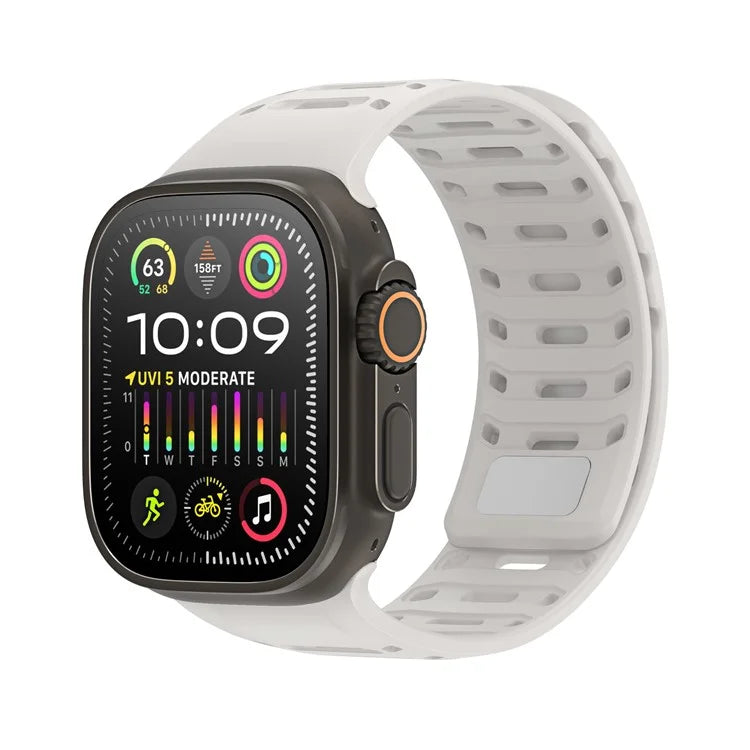 DUX DUCIS For Apple Watch Series 10 46mm / Ultra 2 Ultra 49mm / 9 8 7 45mm / SE (2023) SE (2022) SE 6 5 4 44mm / 3 2 1 42mm Silicone Strap