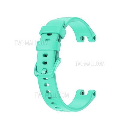 Solid Color Silicone Sport Watch Band Strap Replacement for Garmin Lily