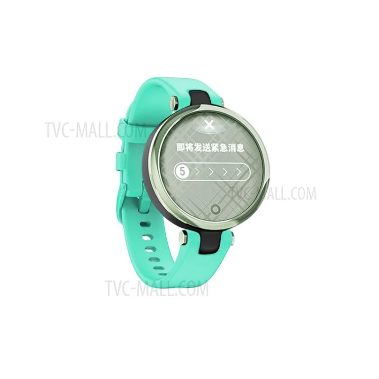 Solid Color Silicone Sport Watch Band Strap Replacement for Garmin Lily