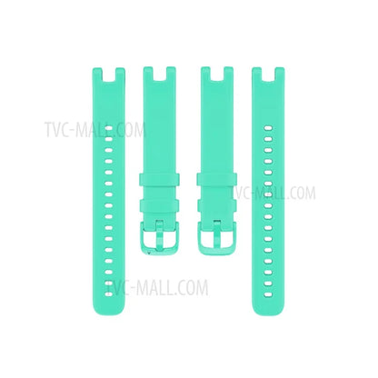 Solid Color Silicone Sport Watch Band Strap Replacement for Garmin Lily