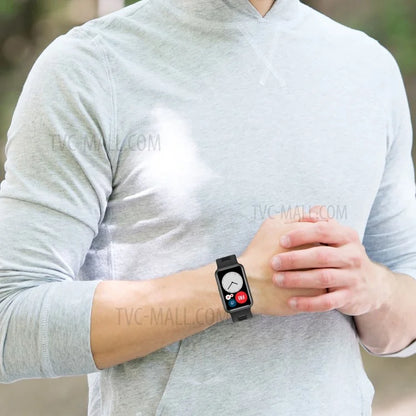 Soft Silicone Dual Color Watch Strap for Huawei Watch Fit