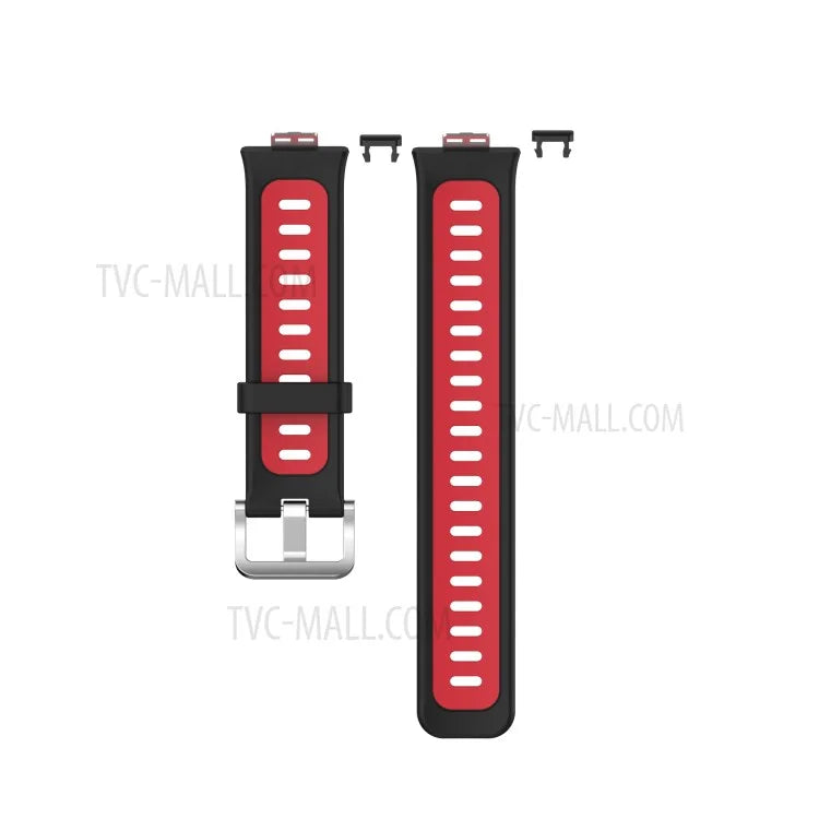 Soft Silicone Dual Color Watch Strap for Huawei Watch Fit