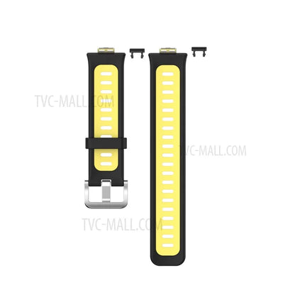 Soft Silicone Dual Color Watch Strap for Huawei Watch Fit