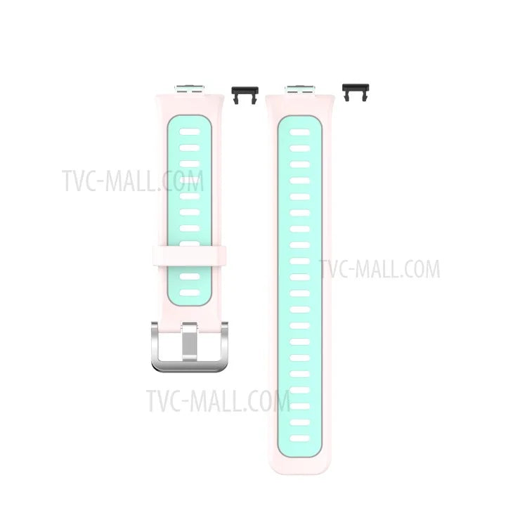 Soft Silicone Dual Color Watch Strap for Huawei Watch Fit