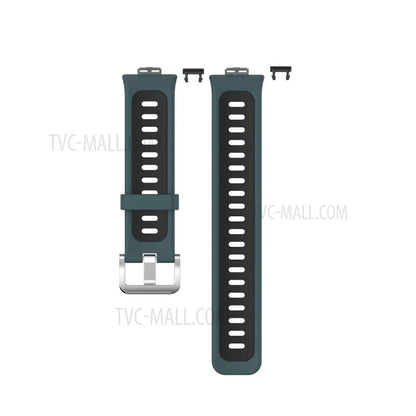 Soft Silicone Dual Color Watch Strap for Huawei Watch Fit
