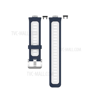 Soft Silicone Dual Color Watch Strap for Huawei Watch Fit