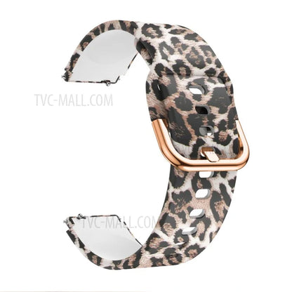 Pattern Printing Soft Silicone Smart Watch Band Strap Replacement 19mm for Haylou LS01